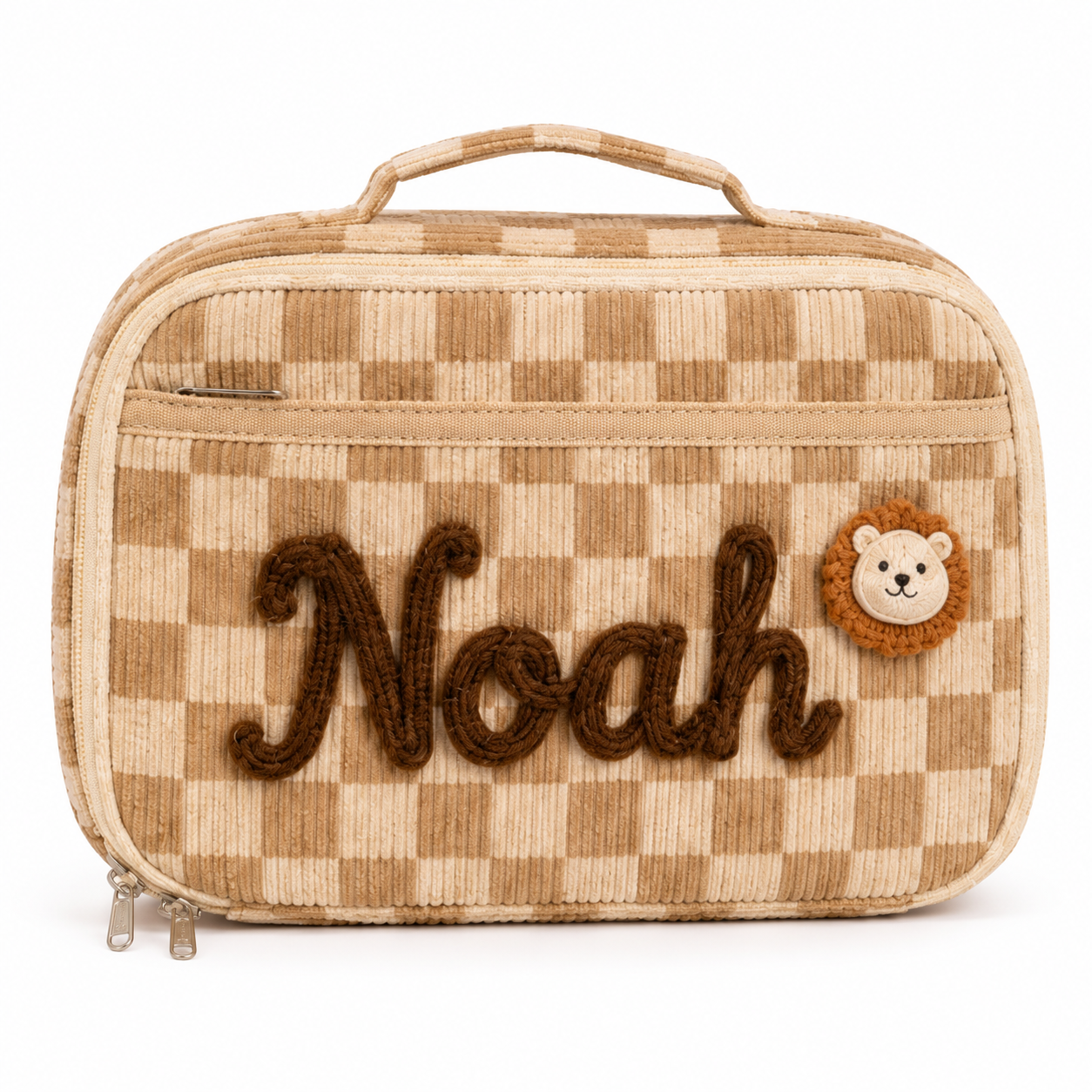 Personalized Kids Lunch Bag, Custom Name Insulated Lunch Bag, Back to School Student Lunch Bag