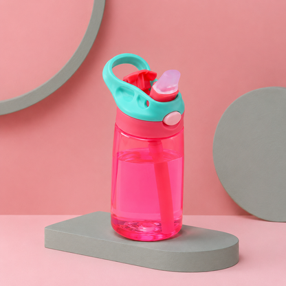 Personalized Kids Water Bottle, Custom Name School Bottle with Straw Lid, Back to School Gift for Students