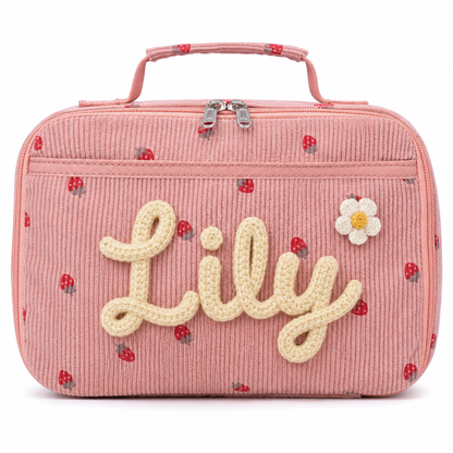 Personalized Kids Lunch Bag, Custom Name Insulated Lunch Bag, Back to School Student Lunch Bag