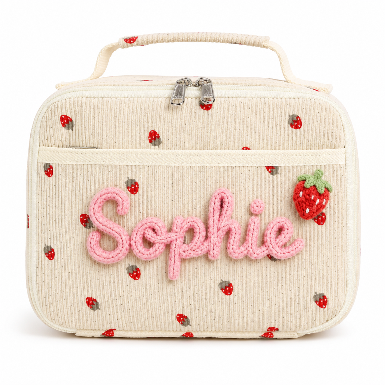 Personalized Kids Lunch Bag, Custom Name Insulated Lunch Bag, Back to School Student Lunch Bag