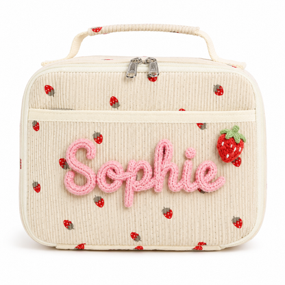 Personalized Kids Lunch Bag, Custom Name Insulated Lunch Bag, Back to School Student Lunch Bag