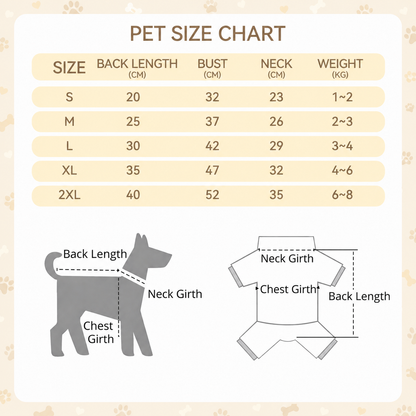 Personalized Dog Vest With Name, Thin Waffle Pet Clothes for Dogs and Small Pets