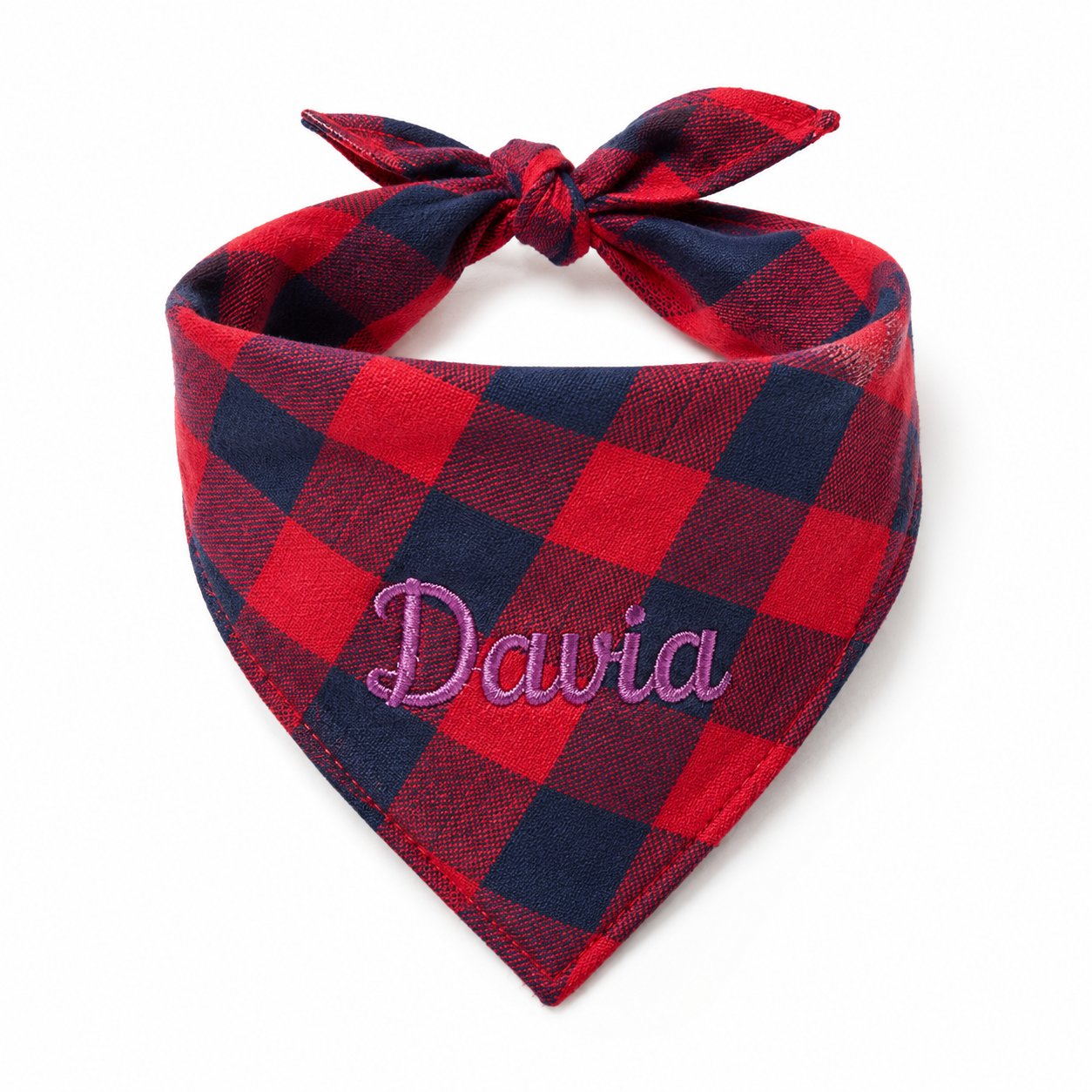 Personalized Pet Bandana, Custom Embroidered Dog Bandana, Cute Name Bandana for Dogs and Cats