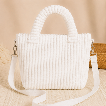 Personalized Kids Crossbody Bucket Bag With Name, Corduroy Student Bag, Back to School Gift