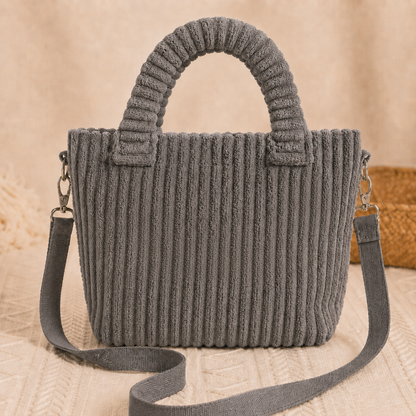 Personalized Kids Crossbody Bucket Bag With Name, Corduroy Student Bag, Back to School Gift