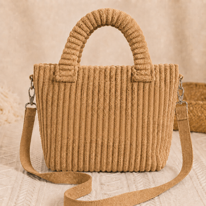 Personalized Kids Crossbody Bucket Bag With Name, Corduroy Student Bag, Back to School Gift