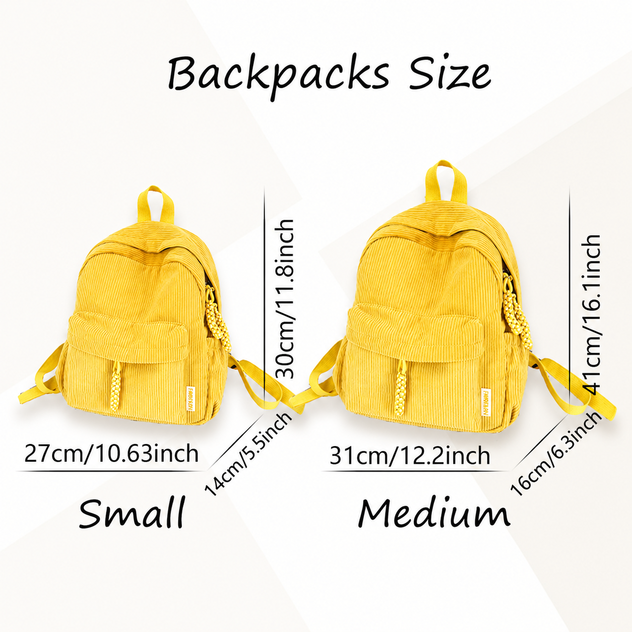 Personalized Kids Backpack, Custom Name School Bag with Letters and Charms, Back to School Gift