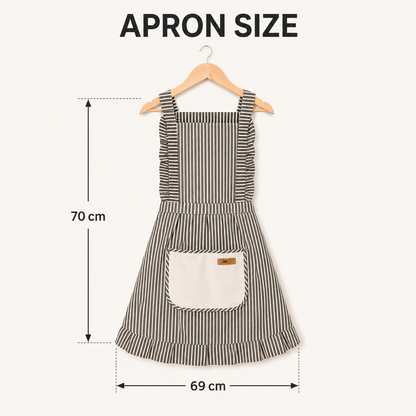 Personalized Grandma Apron, Custom Name Kitchen Apron, Grandparents Day Gift for Grandma
