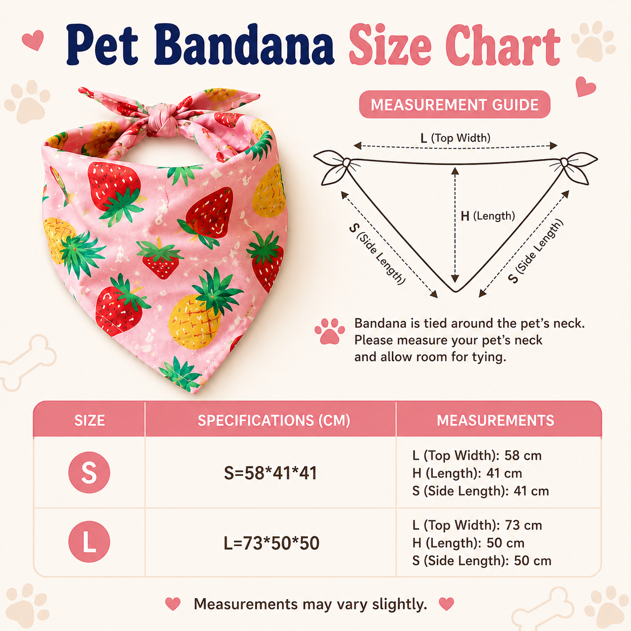 Personalized Pet Bandana, Custom Embroidered Dog Bandana, Cute Name Bandana for Dogs and Cats