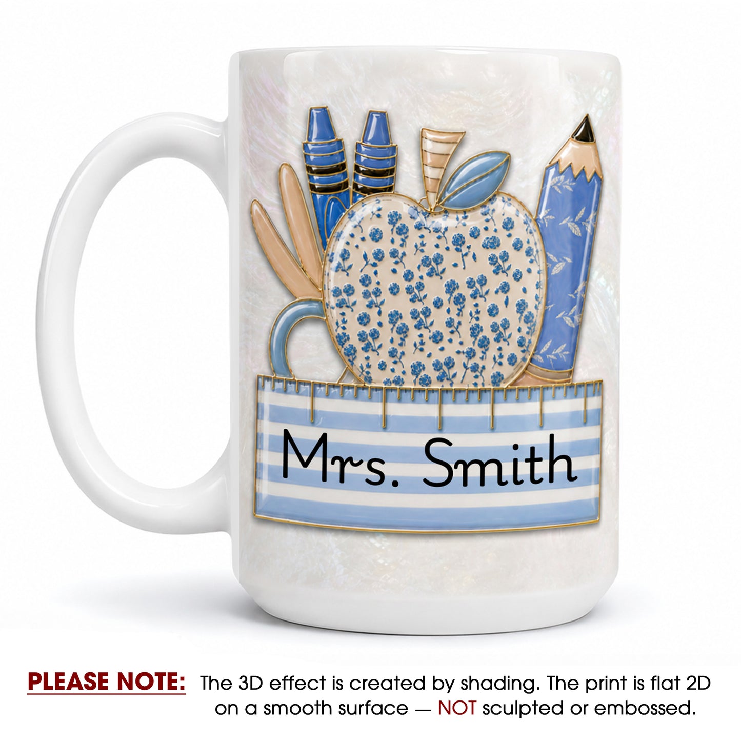 Personalized Teacher Mug, Custom Teacher Name Mug, Back to School Teacher Gift