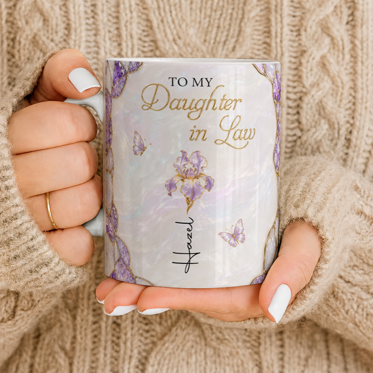 Personalized To My Daughter-in-Law Mug – Meaningful Gift From Mom