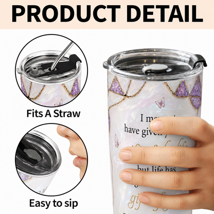 Personalized To My Daughter-in-Law 20oz Tumbler – Meaningful Gift From Mom