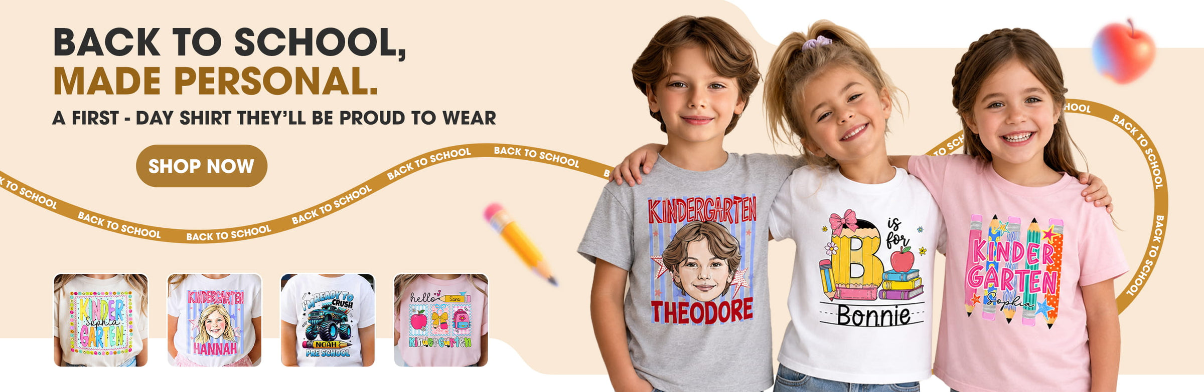 Kids School Shirt
